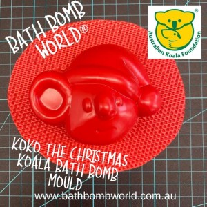 Koko The Christmas Koala™ Bath Bomb Mould